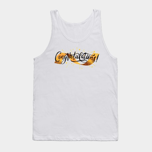 Congratulations Tank Top by TaaL